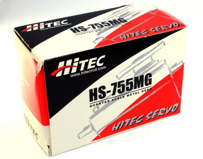 Hitec HS-755MG Metal Gear Giant Scale Servo 32755S - PowerHobby
