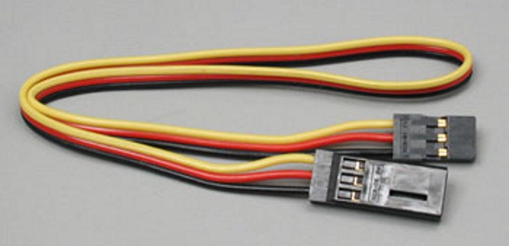 Hitec 54604S Hitec/JR Heavy Duty 12" Servo Extension - PowerHobby