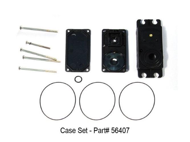Hitec 56407 Plastic/Aluminum Case Set For Hs-7950TH - PowerHobby