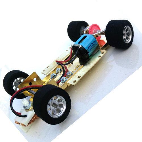 H&R Racing HRCH07 1/24 Chassis Slot Car Rubber 26k RPM Motor - PowerHobby