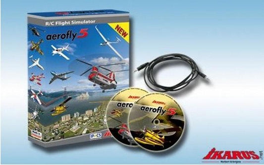 ikarus 3071001 aerofly5 Windows USB Interface Version R/C Flight Simulator - PowerHobby