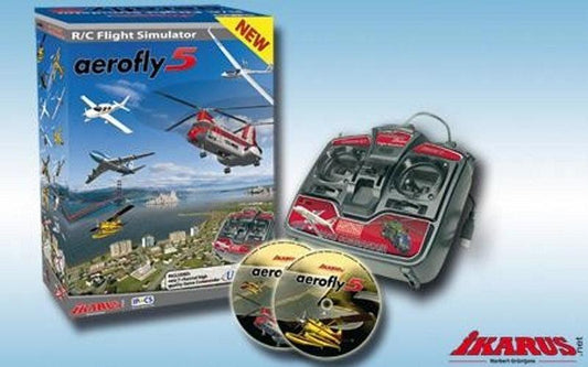 Ikarus 3071002  AeroFly 5 USB R/C Flight Simulator / Sim Windows Version - PowerHobby