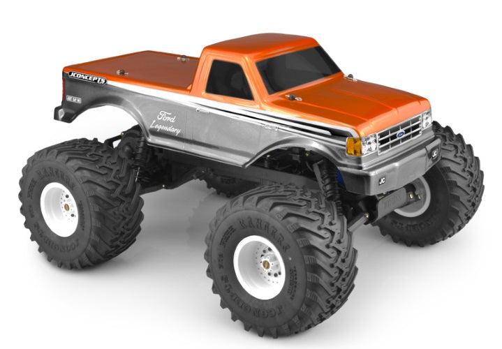 JConcepts 0377 1989 Ford F-250 Clear Body Racerback Traxxas Stampede - PowerHobby