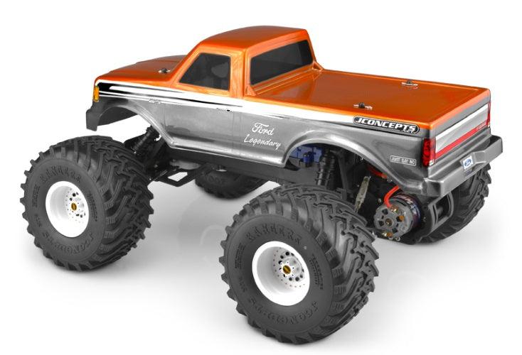 JConcepts 0377 1989 Ford F-250 Clear Body Racerback Traxxas Stampede - PowerHobby