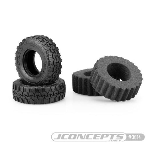 Jconcepts Hunk Green Compound Rock Crawler Tires Scale Country 1.9" (3.93" OD) - PowerHobby