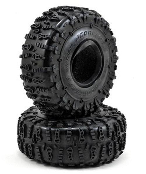 JConcepts 3053-02 Ruptures 1.9" Rock Crawler Tires (2) (Green) Traxxas TRX-4 - PowerHobby