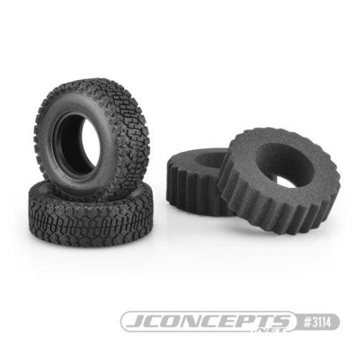 JConcepts 311402 3.93IN OD Bounty Hunters Green Compound Tires - PowerHobby