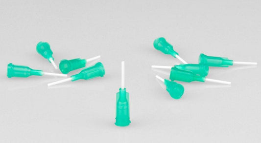 JConcepts RM2 Glue Tip Needles Thin Or Medium Bore Green For JC #2043T /2043M - PowerHobby