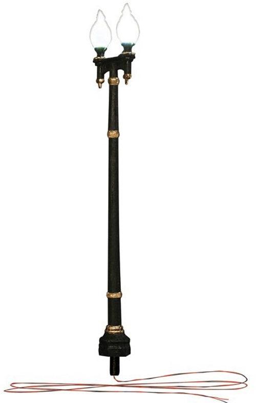 Woodland Scenics JP5648 O Scale Double Lamp Post Street Lights - PowerHobby