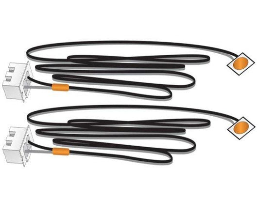 Woodland Scenics JP5736 Just Plug Orange Stick-On LED Light (2) - PowerHobby