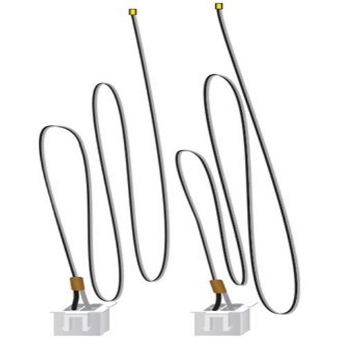 Woodland Scenics JP5754 Just Plug Ylw Flshng Nano LED Light (2) - PowerHobby