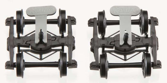 Kadee 564 HO Scale Bettndorf 50 Ton 33" Smooth Back Wheels (2) - PowerHobby