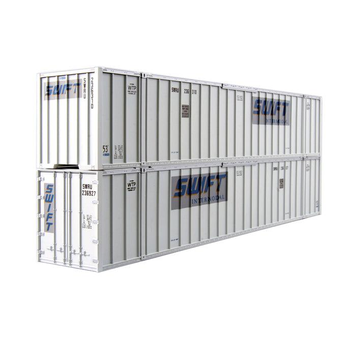 KATO HO 30-9026 53' Container Swift Intermodal #236927 236310 (2) - PowerHobby