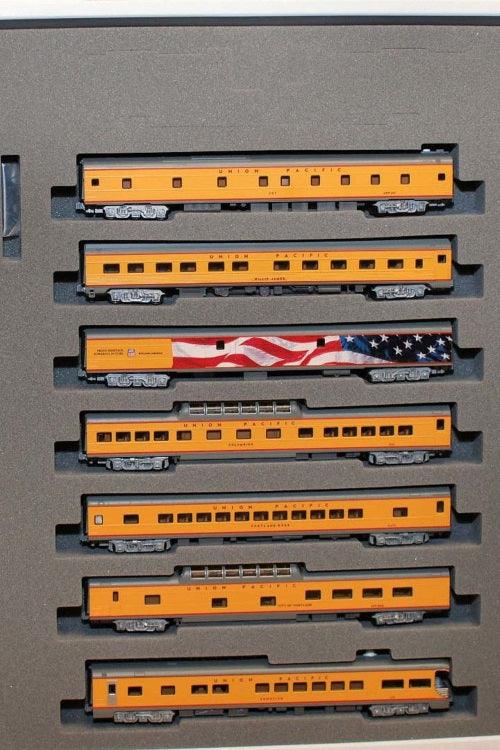 Kato 106-086 N Scale N Union Pacific Excursion Train 7-Car Set - PowerHobby