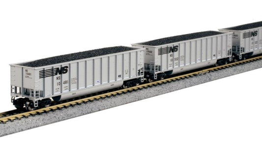 Kato 106-4630 N Scale Freight Car Coal porter 8-Pack Norfolk Southern - PowerHobby