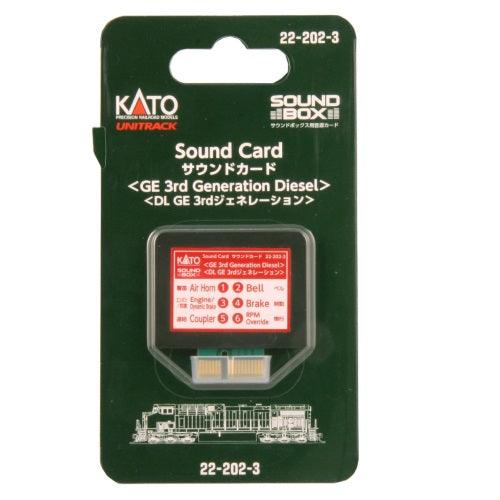 Kato 22-203-3 HO Soundbox Sound Card Siemens ACS-64 Electric Card 381-221011 - PowerHobby