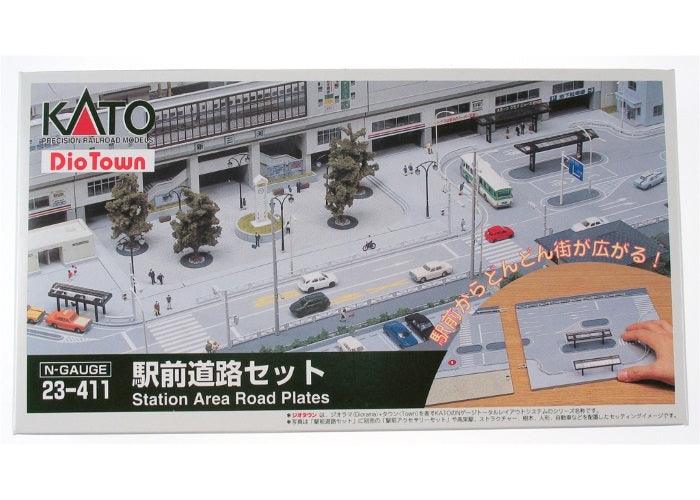 Kato 23-411 N Scale Diotown Station Area Road Plate Set - PowerHobby