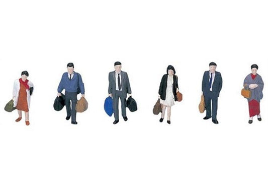 Kato 6514 A / HO Scale Walking Passengers - PowerHobby