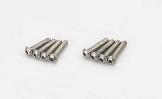 Kyosho 1-S13015HT Button Screw (Hex/Titanium/M3x1) Inferno MP9 Inferno MP9e - PowerHobby