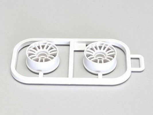 Kyosho MZH131W-N15 Multi Wheel II N/Offset 1.5 (White/RE30/2pieces) For Mini-Z - PowerHobby