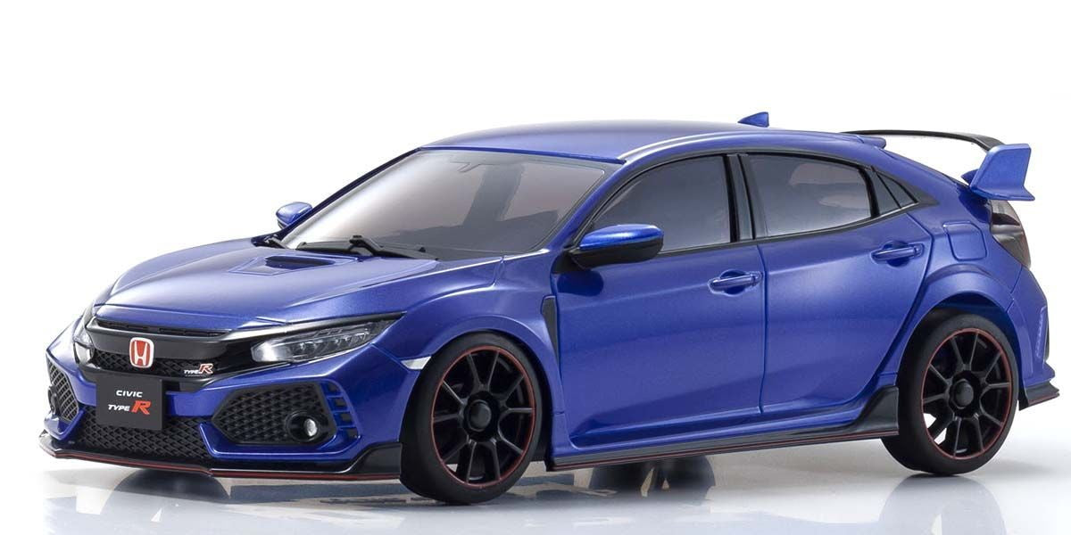 Kyosho MZP445BL Mini-Z ASC Honda Civic Type R Body Blue - PowerHobby