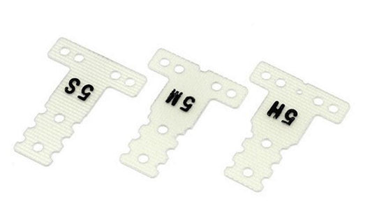 Kyosho MZW437 FRP Rear Suspension Plate Set (0.5 /MR03MM /LM/ MM2) - PowerHobby
