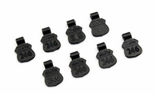 Kyosho R246-9003 Rubber Knob (8) for Body Pin - PowerHobby