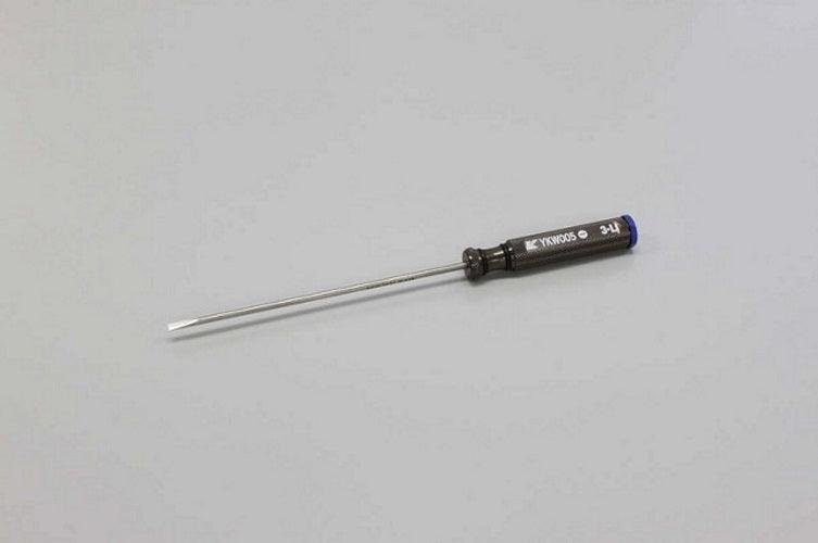Kyosho YKW005B KANAI TOOL ScrewDriver Flat 3MM Long - PowerHobby
