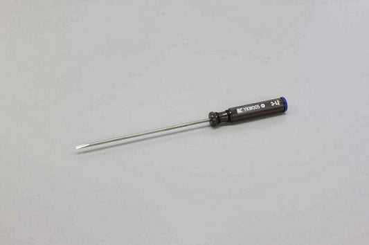 Kyosho YKW005B KANAI TOOL ScrewDriver Flat 3MM Long - PowerHobby