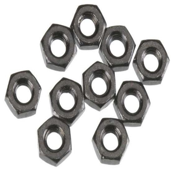 Axial AX1040 SCX10 Wraith SCX10 III Thin Hex Nut M3 Black (10) - PowerHobby