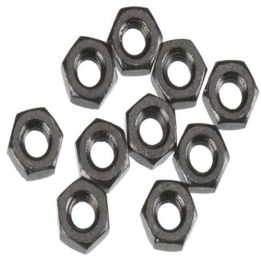 Axial AX1040 SCX10 Wraith SCX10 III Thin Hex Nut M3 Black (10) - PowerHobby