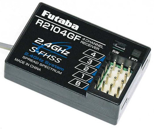 Futaba R2104GF 4-Channel 2.4GHz S-FHSS Receiver 2PL 3PL 4PL - PowerHobby