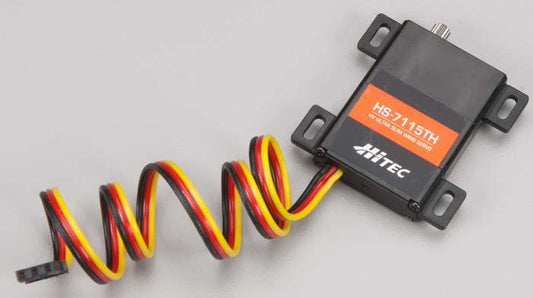 Hitec HS-7115TH HV Ultra Slim Titanium Gear Servo 37115S - PowerHobby