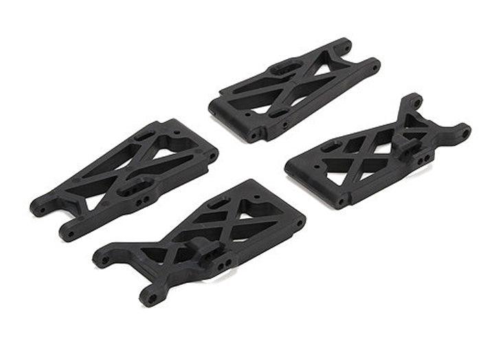 Losi LOS214000 Front / Rear Suspension Arm Set Mini 8IGHT 8IGHT-T - PowerHobby