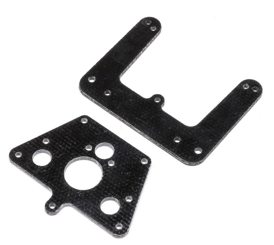 Losi LOS214024 Front & Rear Shock Towers Mini JRX2 - PowerHobby