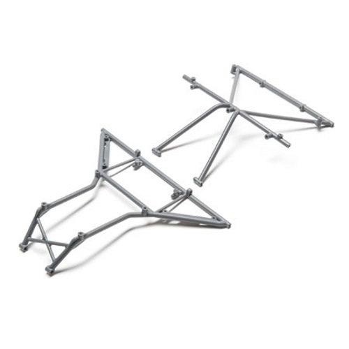 Losi LOS230040 Roll Cage Roof Front Gray Rock Rey - PowerHobby