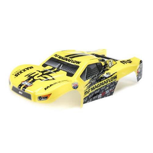 Losi LOS230061 MagnaFlow Yellow Painted Body Set 22S SCT - PowerHobby