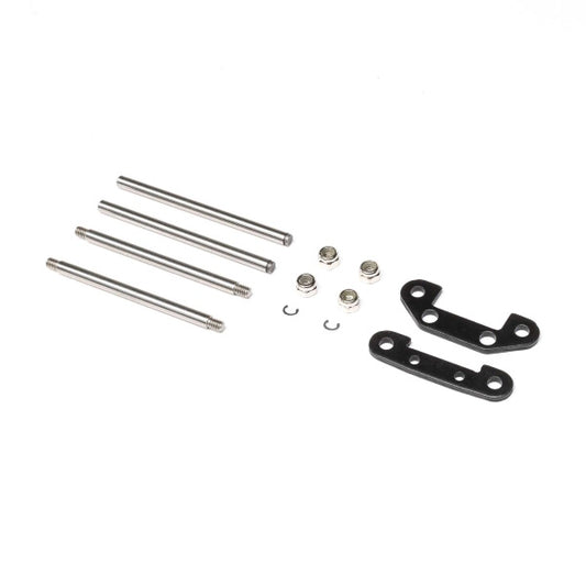 Losi LOS234054 Front Hinge Pins and Brace Set RZR Rey - PowerHobby