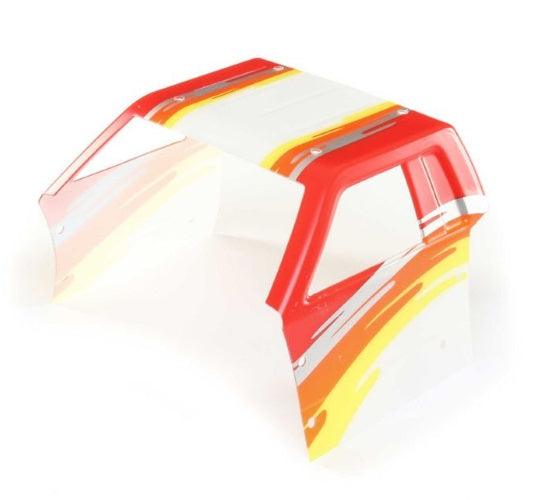 Losi Racing LOS250030 Cab Section Red Super Baja Rey - PowerHobby