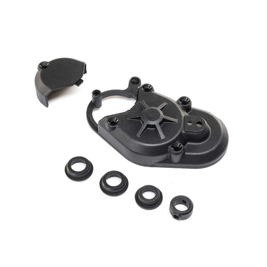 Losi LOS262008 Transmission Housing Set: Promoto-MX - PowerHobby