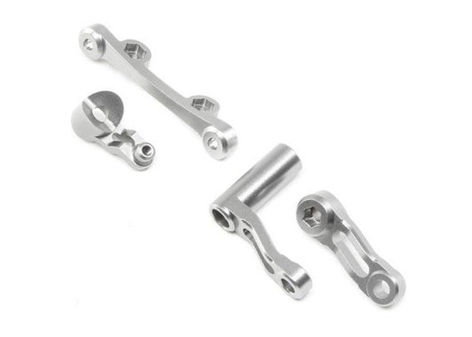 Team Losi Racing LOS331002 Aluminum Bellcrank Servo Saver Set Baja Rey Rock Rey - PowerHobby