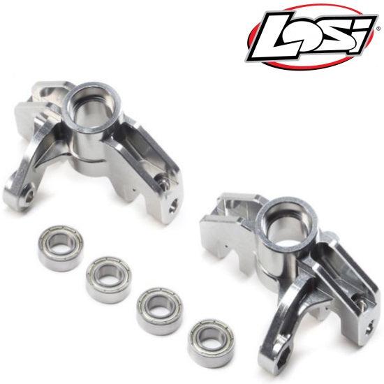 Losi LOS354013 Front Spindle Set Aluminum Left / Right Super Rock Rey - PowerHobby
