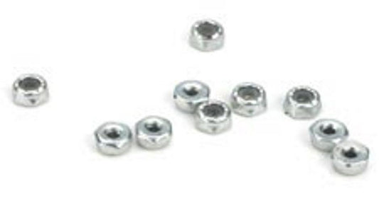Losi LOSA6308 4-40 Steel Locking 1/2 Nuts (10) Night Crawler / 2.0 - PowerHobby