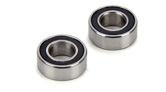 Losi LOSA6958 6x12x4 BB (2) with Nylon Retainer - PowerHobby