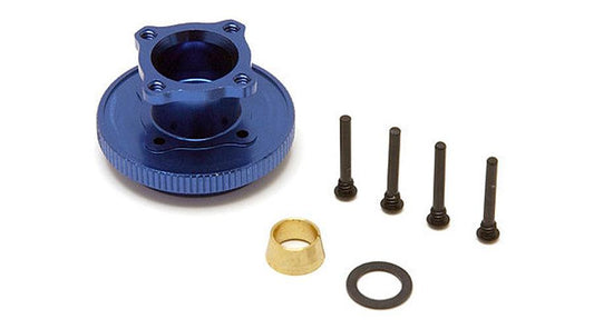 Losi LOSA9105 Aluminum 4 Shoe Flywheel & Collet Set (8IGHT) - PowerHobby