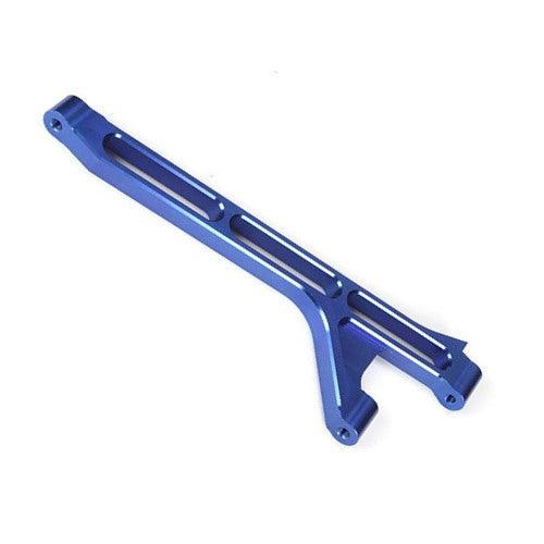 Losi LOSB2560 Aluminum Front Chassis Brace, Blue: 5IVE-T - PowerHobby