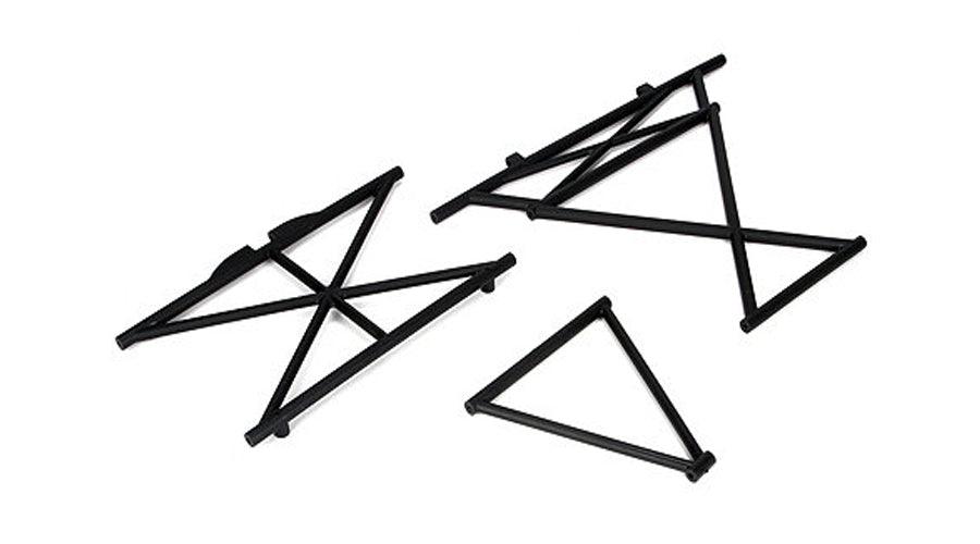 Losi LOSB2578 Center & Front Top Cage Support Set: 5IVE-T - PowerHobby