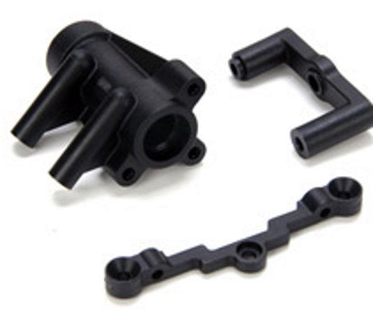 Losi LOSB3012 Center Transmission Case and Supports Night Crawler - PowerHobby