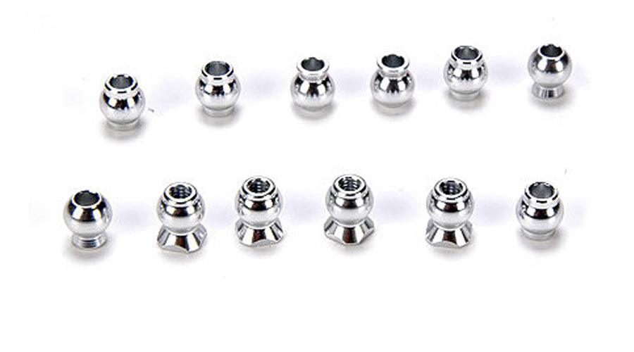 Losi LOSB4022 Camber & Steering Ball Set (12): 10-T - PowerHobby