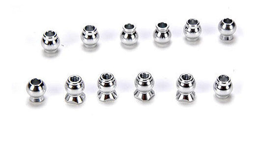 Losi LOSB4022 Camber & Steering Ball Set (12): 10-T - PowerHobby